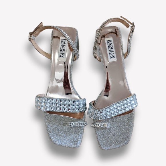 Badgley Mischka Beatrice Chunky Block Heel, 8 - Picture 2 of 10